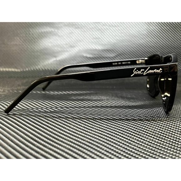 Saint Laurent Men's Black Aviator 56mm Sunglasses - Picture 3 of 4
